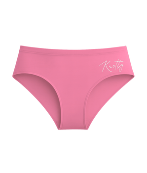 Pink Cotton Knotty Briefs