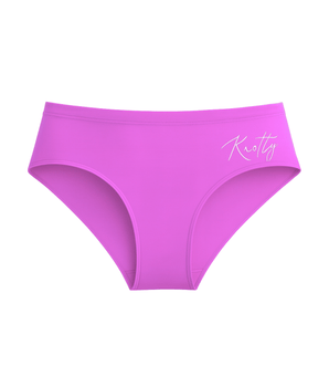 Purple Cotton Knotty Briefs