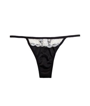 Monochrome Seduction Thong