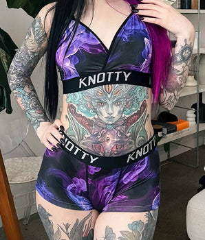Amethyst Smoke Boxer Boyshort