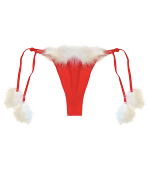 Santa Baby Red Thong